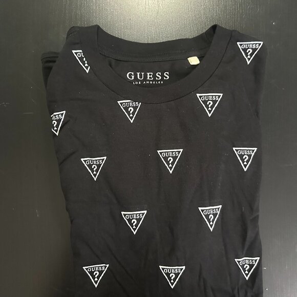 Guess black pattern shirt - Picture 1 of 3